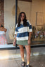 maddox stripe tee - navy